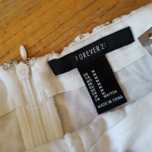 White Lace Forever 21 Shorts - Picture 5 of 5